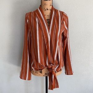 Miley + Molly Womens Large Blouse